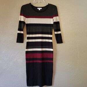 NewYork & Co. Sweater Dress.XS Midi. NWOT